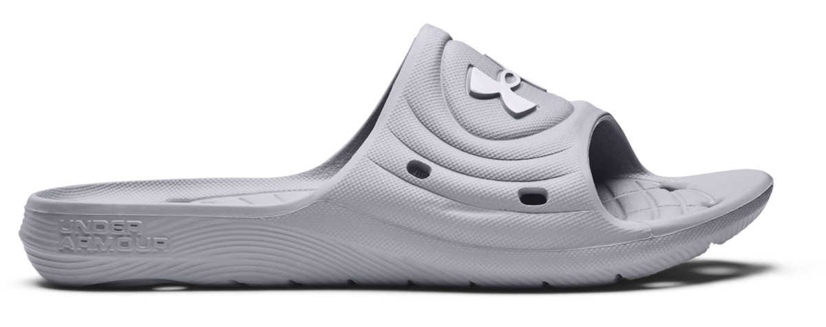Under Armour UA M Locker IV SL GRY Pánské pantofle šedé