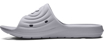 Obrázek z Under Armour UA M Locker IV SL-GRY Pánské pantofle šedé 