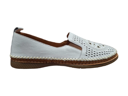 Obrázek Wild V10134A2 White Dámské celokožené boty