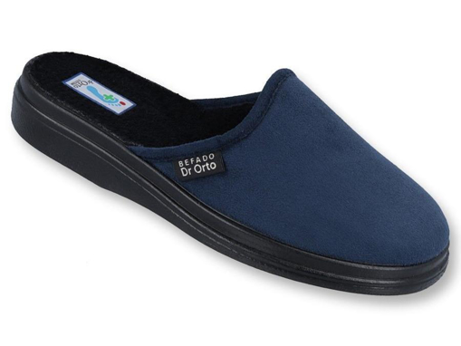 Obrázek z BEFADO 132M006 DrORTO modré pantofle pánské 