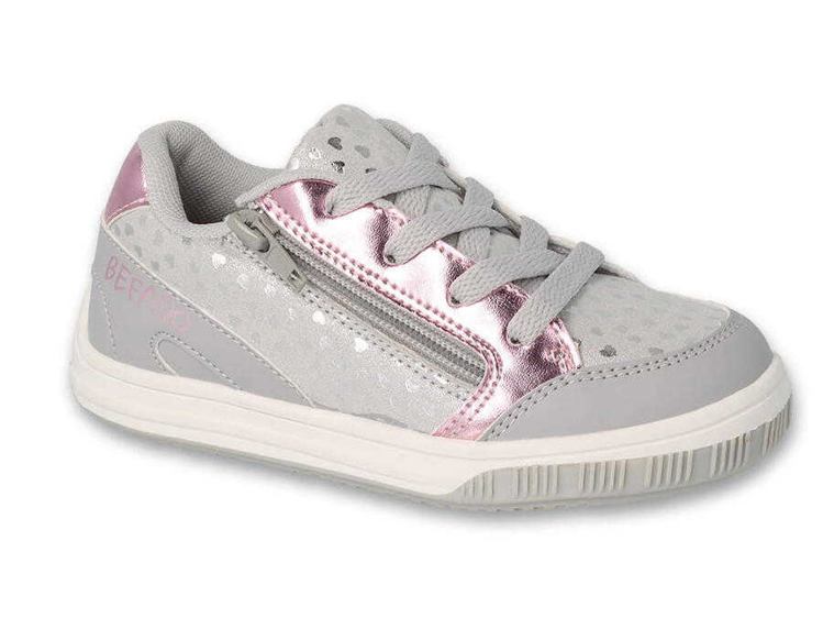 Obrázek z BEFADO 514X003 tenisky SPORT ZIPP stříbrné 