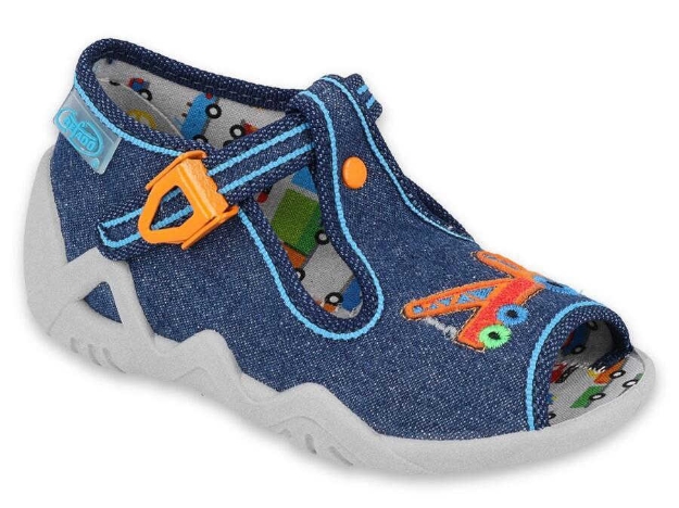 Obrázek z BEFADO 217P108 chlapecké sandálky odtahovka 