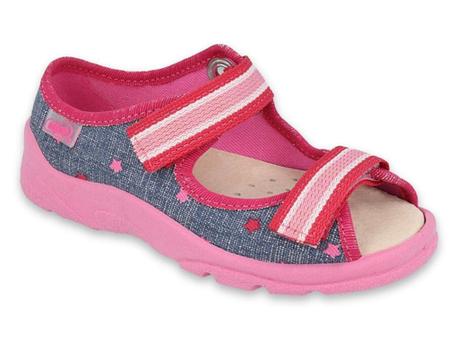 Obrázek z BEFADO 869X146 dívčí sandálky kožená stélka 