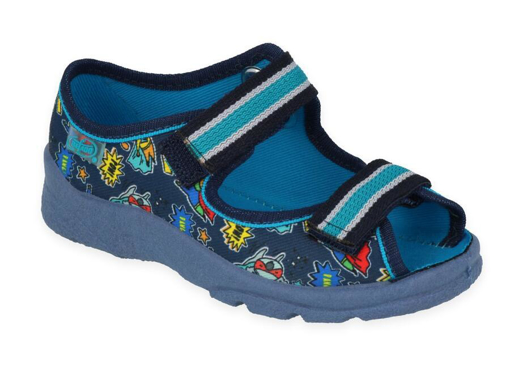 Obrázek z BEFADO 969X164 chlapecké sandálky modré 