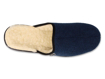 Obrázek z BEFADO 000M325 DrORTO pantofle pánské modré ovčí vlna 