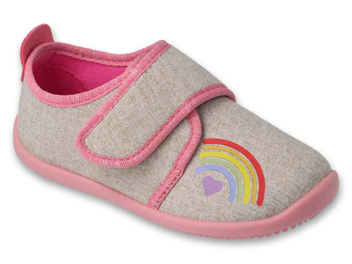 Obrázek z BEFADO 902X020 dívčí obuv SOFTER SZ šedo růžová 