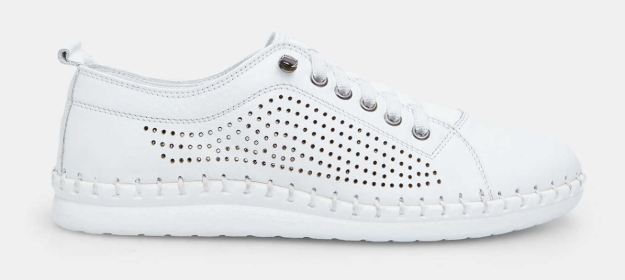 Obrázek z Wild 646019 White Dámské celokožené boty 