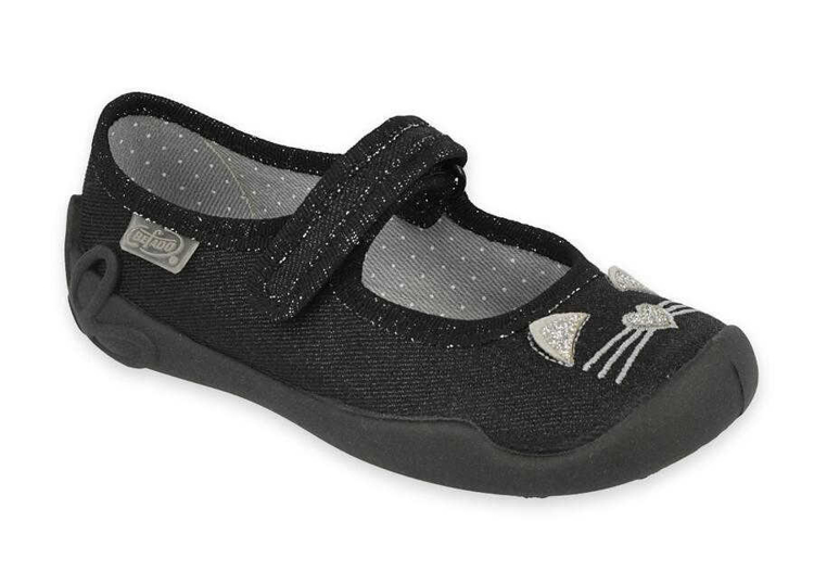 Obrázek z BEFADO 114X450 dívčí balerínky černé kočka 