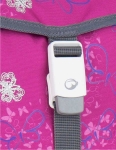 Obrázek z Bagmaster POLO 7 A školní batoh / aktovka - barevný motýl růžová 21 l 