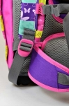 Obrázek z Bagmaster POLO 7 A školní batoh / aktovka - barevný motýl růžová 21 l 