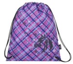 Obrázek z Bagmaster SÁČEK GALAXY 7 B školní na přezůvky / tělocvik - černý kůň Fialová 1.2 l 