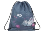 Obrázek z Bagmaster SÁČEK GALAXY 9 A školní na přezůvky / tělocvik - kočka s klubíčky fialová 1.2 l 