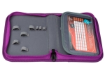 Obrázek z Bagmaster ALFA 9 B školní jednochlopňový penál - tyrkysové ornamenty zelená 