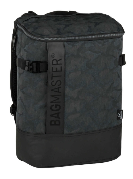Obrázek z Bagmaster LINDER 9 B městský batoh - khaki černý Šedá 17 l 