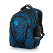 Obrázek z Bagmaster BAG 20 B studentský batoh - žíhaně modrý modrá 30 l 