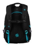Obrázek z Bagmaster DIGITAL 20 B studentský batoh - modrý s květinami Modrá 34 l 