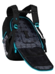 Obrázek z Bagmaster DIGITAL 20 B studentský batoh - modrý s květinami Modrá 34 l 