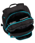 Obrázek z Bagmaster DIGITAL 20 B studentský batoh - modrý s květinami Modrá 34 l 