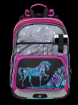 Obrázek z Bagmaster GEN 20 A Školní batoh Pink / Black / Violet / Blue 17 L 
