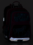Obrázek z Bagmaster GEN 20 A Školní batoh Pink / Black / Violet / Blue 17 L 