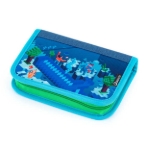 Obrázek z Bagmaster ALFA 21 B malý školní set pro prvňáčky - kostičky Modrá 18 l 