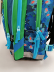 Obrázek z Bagmaster ALFA 21 B školní tříkomorový batoh - kostičky modrá 23 l 