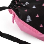 Obrázek z Bagmaster SÁČEK ALFA 21 A školní na přezůvky / tělocvik - pes Růžová 1,2 l 