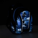 Obrázek z Bagmaster BAG 21 A studentský batoh - světle modrý Modrá 30 l 