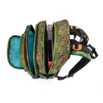 Obrázek z Bagmaster ALFA 21 C školní batoh - dinosaur zelená 23 l 