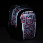 Obrázek z Bagmaster BOSTON 21 A školní batoh - oranžovo růžový Růžová 29 l 