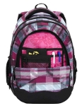 Obrázek z Bagmaster ENERGY 18 A studentský batoh - růžovo bílý Růžová 40 l 