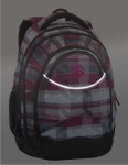 Obrázek z Bagmaster ENERGY 18 A studentský batoh - růžovo bílý Růžová 40 l 