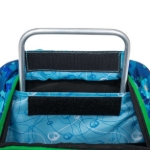 Obrázek z Bagmaster ALFA 21 B velký školní set pro prvňáčky - kostičky Modrá 18 l 