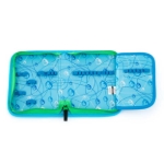 Obrázek z Bagmaster ALFA 21 B velký školní set pro prvňáčky - kostičky Modrá 18 l 