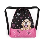 Obrázek z Bagmaster ALFA 21 A malý školní set pro prvňáčky - pes Růžová 18 l 