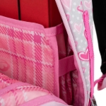 Obrázek z Bagmaster BETA 22 B školní batoh - panda růžová 23 l 