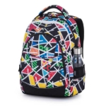 Obrázek z Bagmaster DIGITAL 22 A studentský batoh - Britto Vícebarevná 34 l 