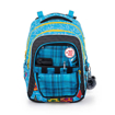 Obrázek z Bagmaster LUMI 22 B školní batoh - pejsek Vícebarevná 18 l 