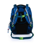 Obrázek z Bagmaster LUMI 22 D školní batoh - psi kosmonauti Modrá 18 l 