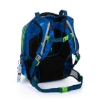 Obrázek z Bagmaster LUMI 22 D školní batoh - psi kosmonauti Modrá 18 l 