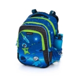 Obrázek z Bagmaster LUMI 22 D školní batoh - psi kosmonauti Modrá 18 l 