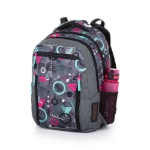 Obrázek z Bagmaster PORTO 22 A školní batoh - Memphis Šedá 23 l 