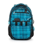 Obrázek z Bagmaster PORTO 22 C školní batoh - modrý Modrá 23 l 