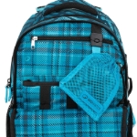Obrázek z Bagmaster PORTO 22 C školní batoh - modrý Modrá 23 l 