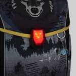 Obrázek z Bagmaster PRIM 22 C školní aktovka - vlk modrá 20 l 