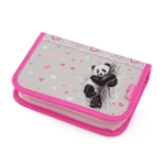 Obrázek z Bagmaster BETA 22 B školní penál - panda Růžová 