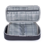 Obrázek z Bagmaster FLICK 22 B studentský penál - šedo černý Černá 