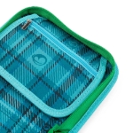 Obrázek z Bagmaster PRIM 22 D školní penál - kostičkový svět Modrá 