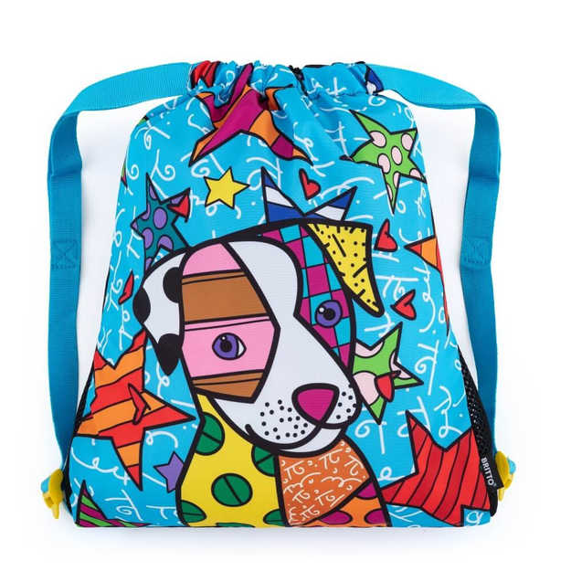 Bagmaster SÁČEK LUMI 22 B školní na přezůvky / tělocvik pejsek Vícebarevná