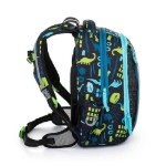 Obrázek z Bagmaster VEGA 22 B malý školní set pro prvňáčky - dinosauři modrá 22 l 